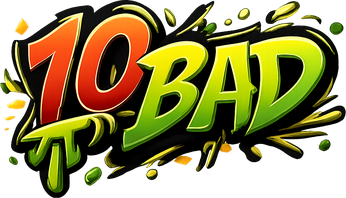 10 bad লোগো